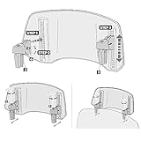 Zoom IMG-2 moto parabrezza anteriore per r1200gs Zoom IMG-2 moto parabrezza anteriore per r1200gs