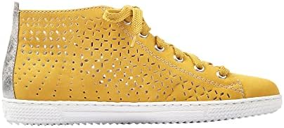 Rieker Women's Frühjahr/Sommer L9416 Slip On, Yellow Gelb Fog Silver 68 68, 5.5 | Image 4