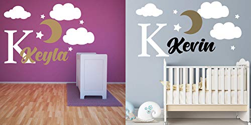 Vinilo Decorativo Infantil Personalizado Nombre miniatura 3