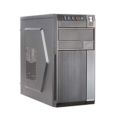 STRUTTURA DEL CASE: Il chassis è full black, con un frontale sobrio ed elegante. I tasti e le connessioni si trovano nella parte superiore per facilitarne l’accesso.