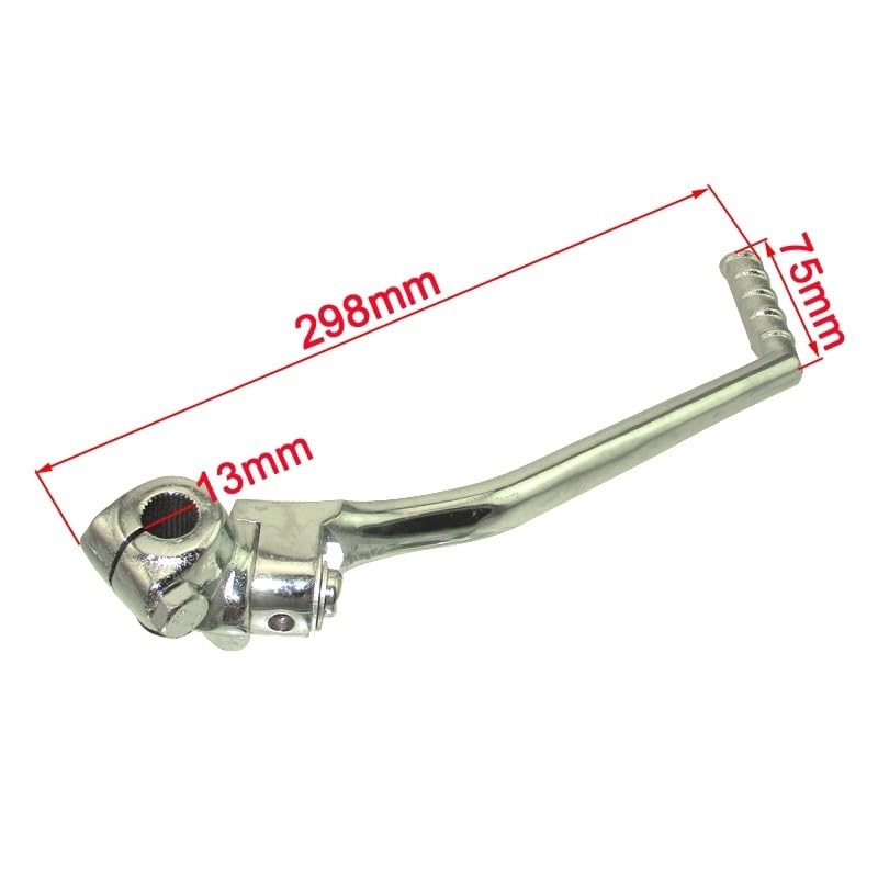 Kick starter moto 13mm levier démarrage universel remplacement start stick - 2