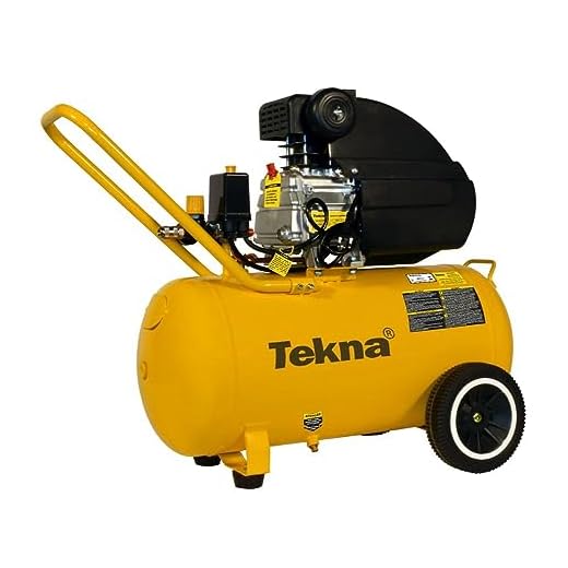 Tekna Compressor De Ar Tekna 220V 50 Litros 2 5Hp 116Psi Cp8550-2C