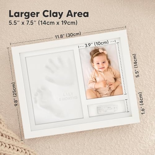 Kit empreinte bébé et boîte souvenir, le cadeau de naissance idéal