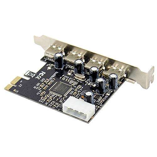 Amazon.co.jp: PCI-Express4ポートUSB2.0拡張カードPCI4xUSB2.0