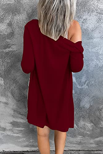 Women's Lightweight Open Front Cardigans Button Down Long Sleeve Cardigan Outwear3