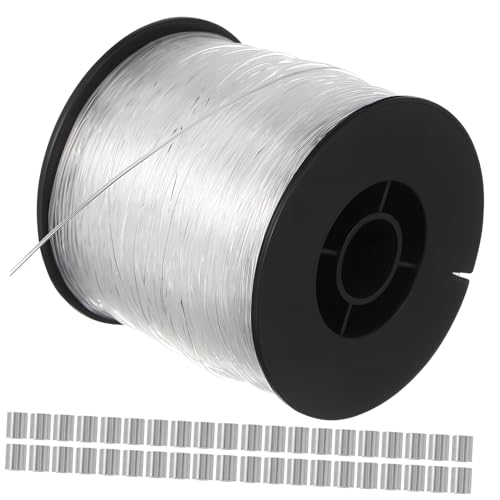 ULDIGI 200m Nylon Fishing Wire Invisibile String for Crafts Hanging Decor High Strength Durability Saltwater Freshwater Fishing Line