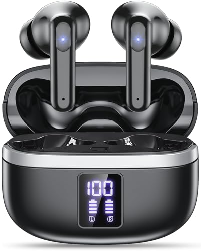 Ő[Bluetooth5.4Cz Bluetooth CXCz u[gD[X [2025VoI]LEDfBXvC\ Type]C}[d }CNt ʘbp Kȑ ő48ԍĐ dቹ Hi-Fi yAO }CN