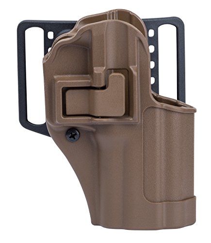 BLACKHAWK 410507CT-R Serpa Springfield Xd Compact CQC Belt Loop & Paddle Holster, Black