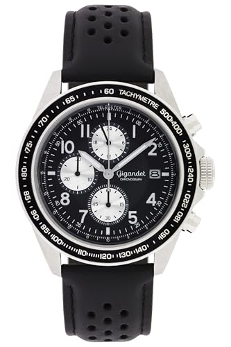Montre Quartz Japonais de Bureau au Dîner avec Bracelet Cuir Confortable pour Homme
