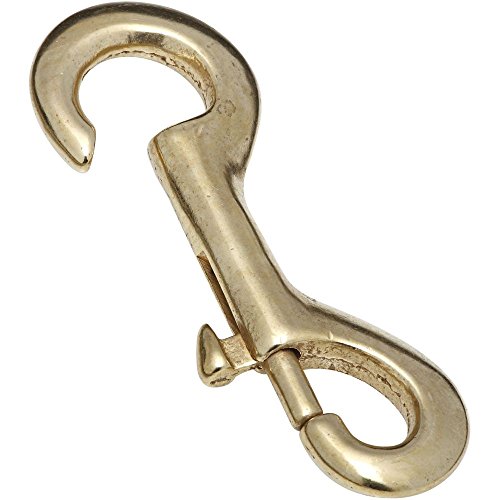 Stanley National Hardware 3175BC 1/4" x 3-7/16" Bolt Snap in Solid Bronze