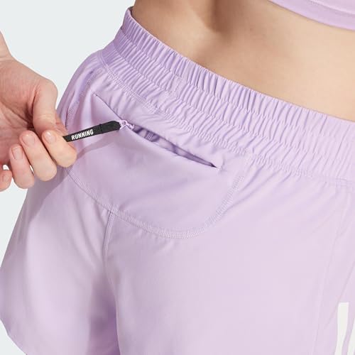 adidas Femme Own The Run Climacool 2in1 Short, Powder Plum, S