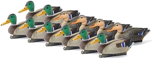 G & H Decoys G&H Decoys Mallard Magnum Duck Decoys, 12 Pack in Green