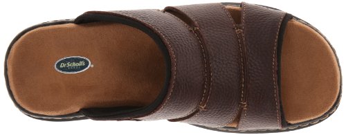 Dr. Scholl's Shoes Mens Gordon Sandal, Brown, 10 Us #TOP4
