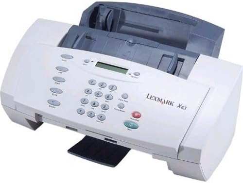 Lexmark X63 Lexmark X63 Impresora 4 en uno, fax, escáner, copiadora : Amazon.com.mx ...