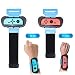 JOYTORN Just Dance 2019-Dance Kids Comfortable Wristband for Nintendo Switch,Adjustable Elastic Strap for Adults and Children,2 Pack