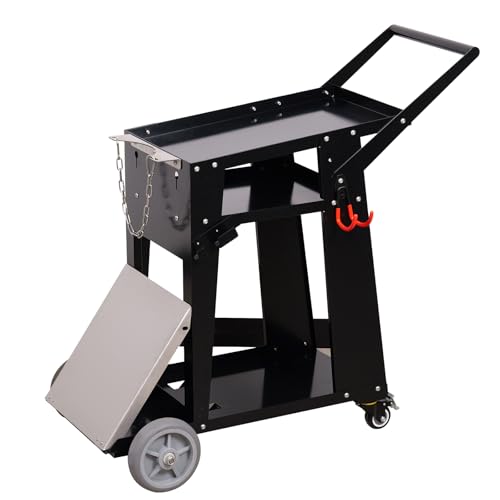 LYXC Portable Welding Cart 3-Tier for SFX ALW-1200 Welding Machine Utility Cart Storage Organizer | Welding Accessories