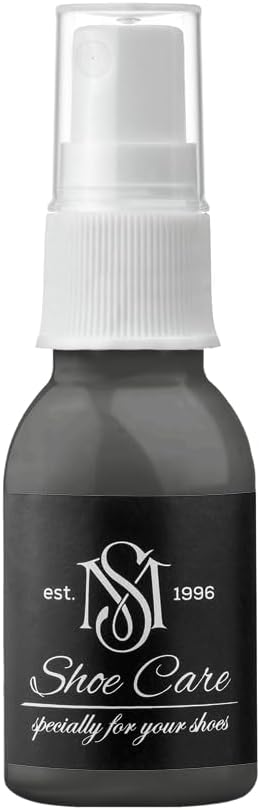 Suede & Nubuck Spray - NCS S 8000-N Charcoal Black - Color Renovator & Protection for Suede, Nubuck, Velour by MAVI STEP - 3.40 fl oz / 100 ml