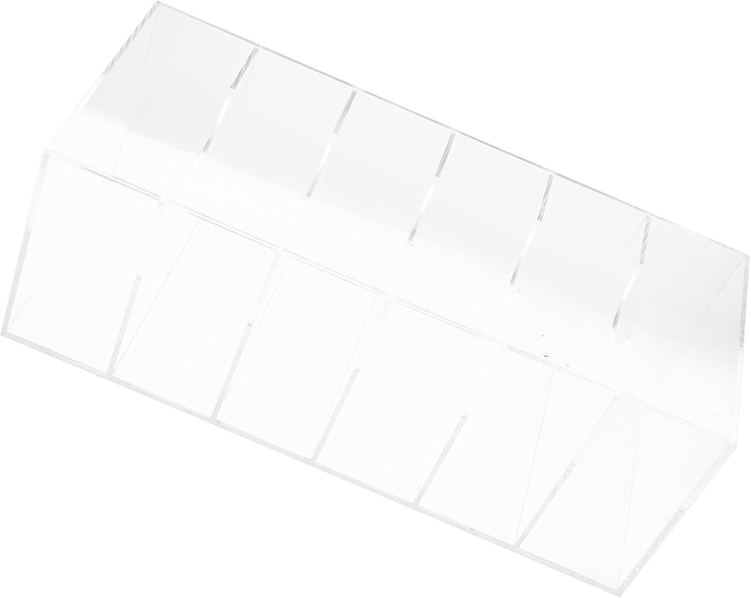 Compartment Belt Organizer Acrylic Storage Box for Belts Watches and Hair Accessories Stylish Home Display Case for Jewelry and Cosmetics