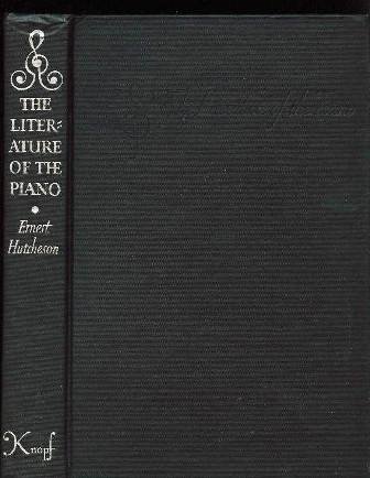 The Literature of the Piano B000LUPRY8 Book Cover