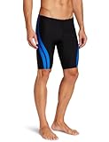 The Finals Men's Reactor Splice Jammer Swimsuit, Black/Blue, 28