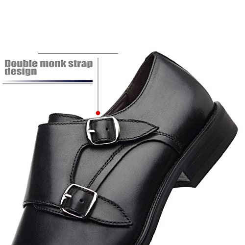 Men Dress Shoes Lace Up Oxford Classic Plain Toe Modern Formal Leather Shoes for Men4