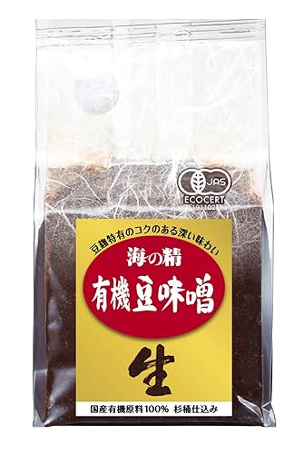 ベジタブルハート 海の精 国産有機・豆味噌 700g 2袋