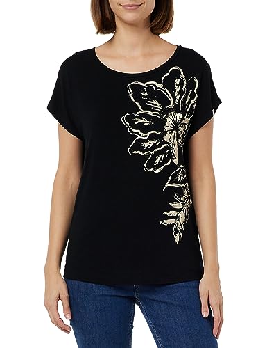 T-Shirt Femme Taifun haut mode basique manches courtes col rond