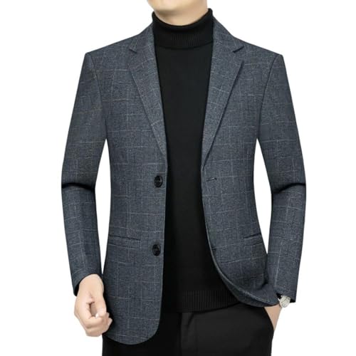 Blazer ajusté homme veste laine casual printemps automne