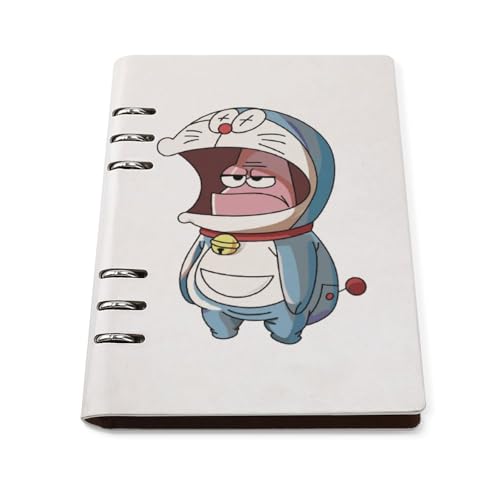ノート 面白い スポンジボブ メモ帳 バインダーノート A5 6穴 90枚 てちょう ハードカバー メモ ンダー A5サイズ 横罫線 ??本 文房具 オフィス用品 ルーズリーフ 学生 キャンパス おしゃれ プレゼント 贈り物