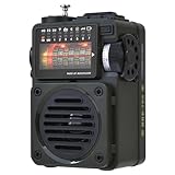 ➹Technologie de réglage avancée : avec une poulie codée pour le réglage et la recherche automatique des stations, ce récepteur radio stéréo domestique prend en charge une sélection transparente des stations. Profitez de la commodité des options de vitesse 0 à 9 et d'un bouton de réglage convivial pour une expérience d'écoute optimisée.