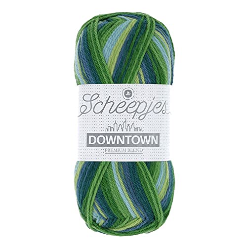 Downtown Filato 75% Merino Extra fine 25% 407 Park View 5x50g 5 unità lana nylon