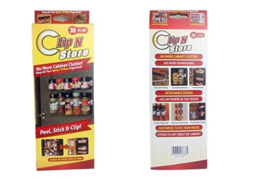 CLIP N STORE -Plastic