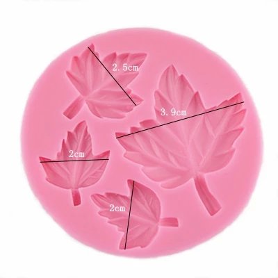 Anyana Diy Maple Leaf Mold Silicone Cupcake Baking Molds Fondant Cake Decorating Tools Gumpaste Chocolate Candy Clay Moulds Non Stick Easy To Use #TOP5