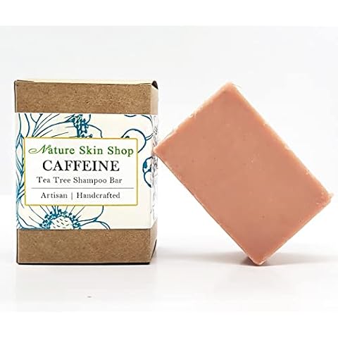 Nature Skin Shop CAFFEINE HAIR LOSS ORGANIC SHAMPOO BAR WITH TEA TREE Cover