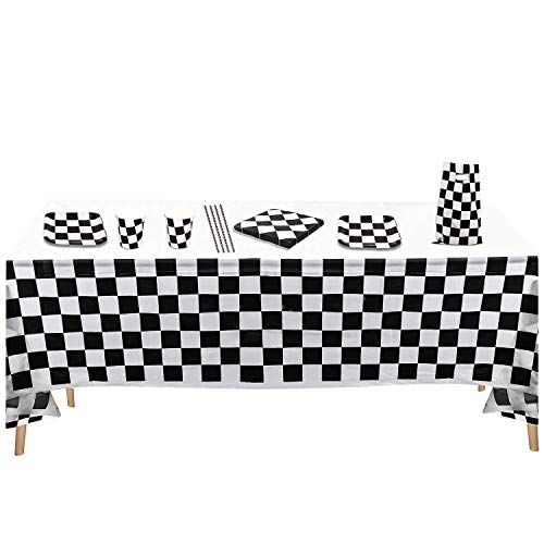 OOTSR 75 Pièces Décorations de Fête de Voiture de Cours-Sert 10 Invités, Articles de Fête pour Voiture de Course… - Image 6