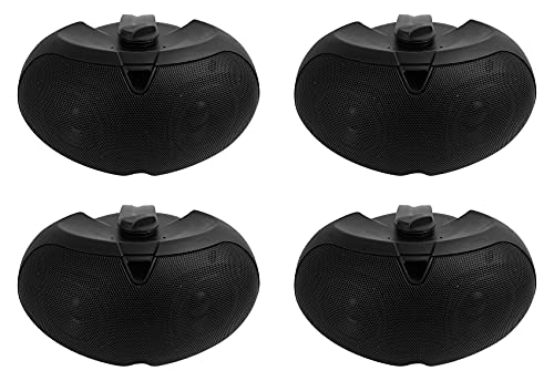 Rockville 4 D4-16 Black Dual 4