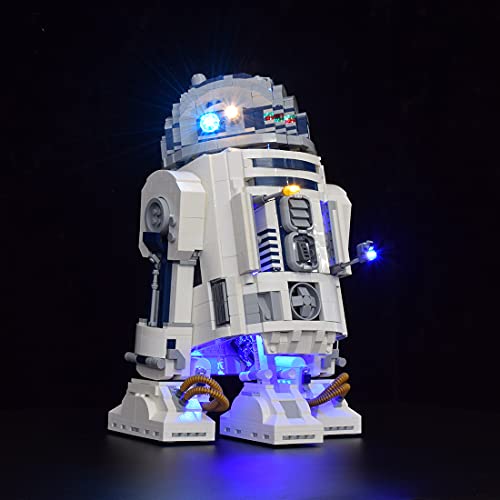 LIND Led Beleuchtungsset Mit Fernbedienung für Lego 75308 R2-D2, Licht Set Kompatibel Mit Lego 75308 Bauset - Nicht… – Bild 6