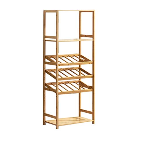 Soporte para botellas de vino tipo gabinete de madera