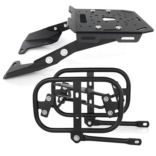Porte-Bagages pour Grom 125 MSX 2016-2020 : Support de Sacoches et Coffre Supérieur Moto