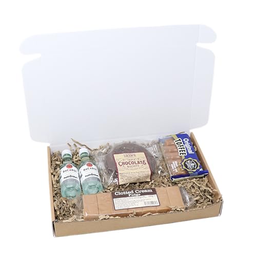 Alcohol & Treats Letterbox Gift Set (Bacardi White Rum)