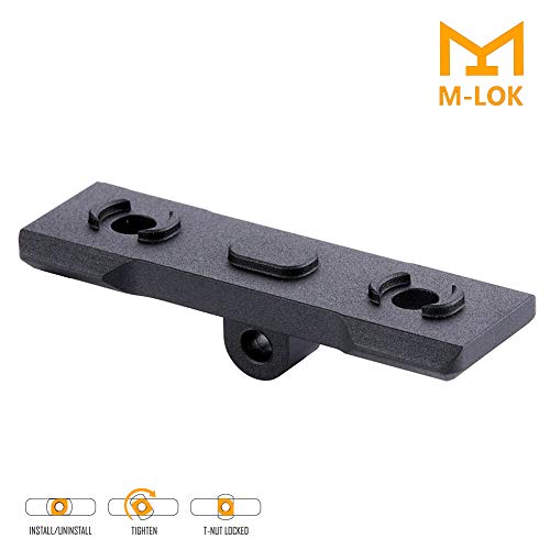 Sawke M-Lok Bipod Mount - Harris Style Bipod Adapter Low-Profile Aluminum