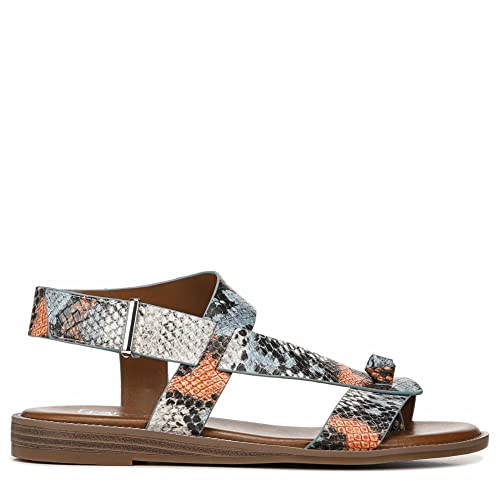 Image of Franco Sarto Womens Glenni Ankle Strap Flat Sandals