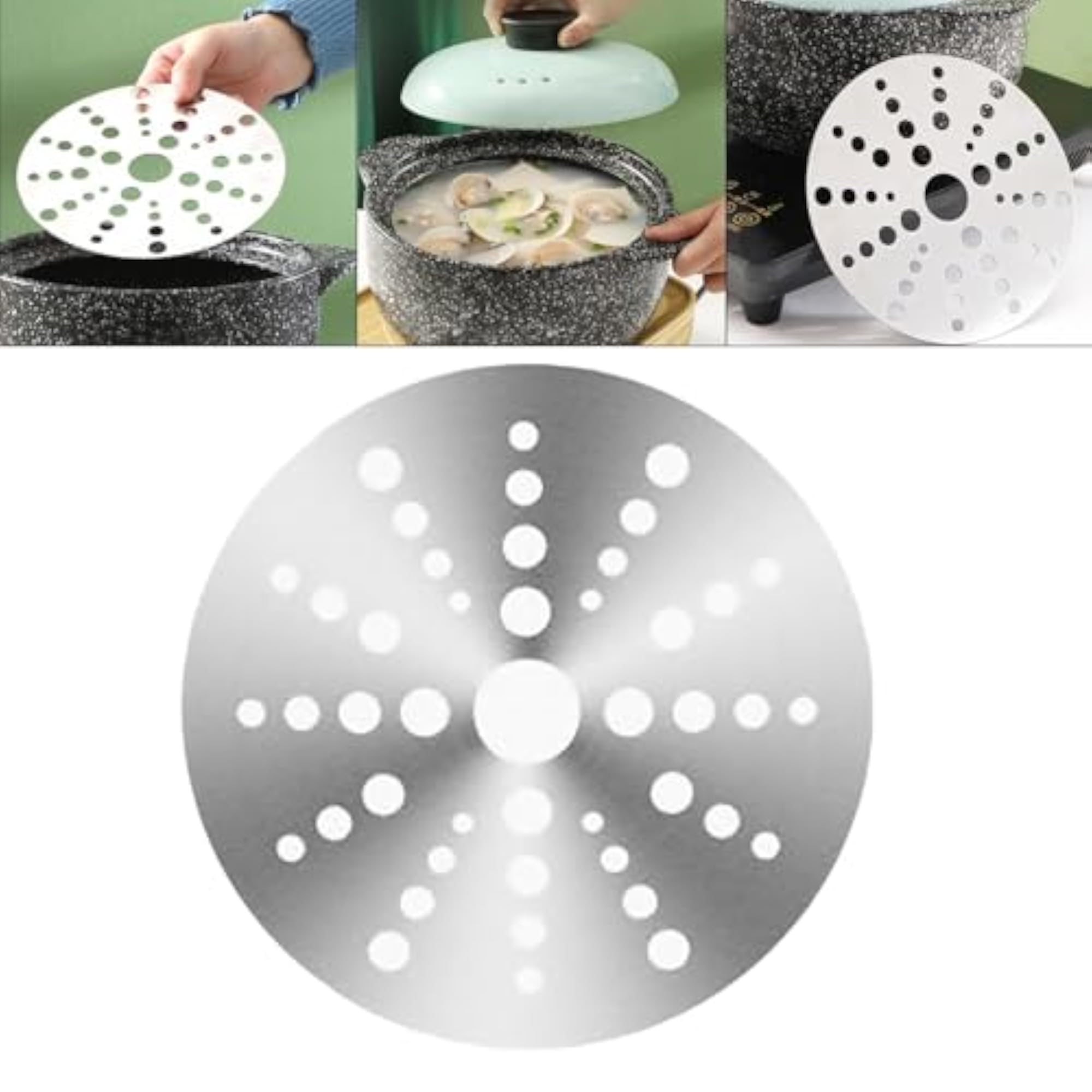 Grater Plate Heating Diffuser Plate Induction Adapter