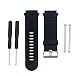 HWHMH Soft Adjustable Silicone Replacement Wrist Watch Band for Garmin Forerunner 920XT GPS Watch (Black)