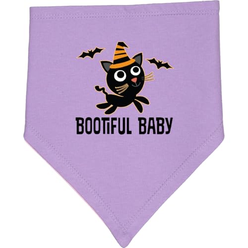 inktastic Halloween Witch Cat Bootiful Baby Baby Bandana Bib