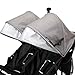 Jeep PowerGlyde Side-by-Side Double Stroller by Delta Children, Grey