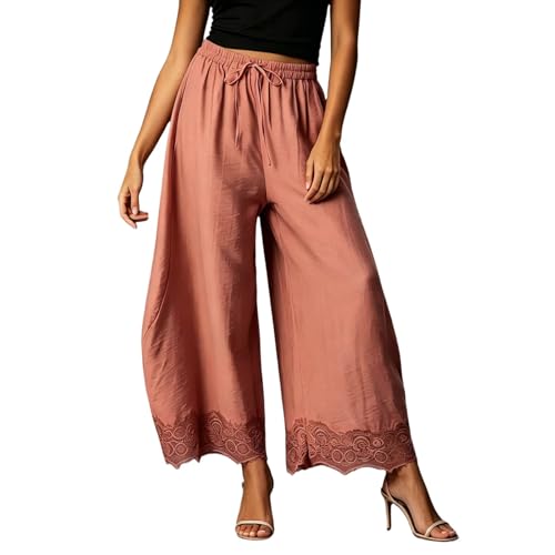 Pantalon palazzo en dentelle pour vos soirées d'été et sorties