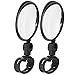 Bike Mirrors for Mobility Scooters 40 Mm Thread Cycle Mirror,1 Pair Round Rearview Mirror Safety Wide Angle Reflective Back Mirror Cycling Equipment for Bike Scooter