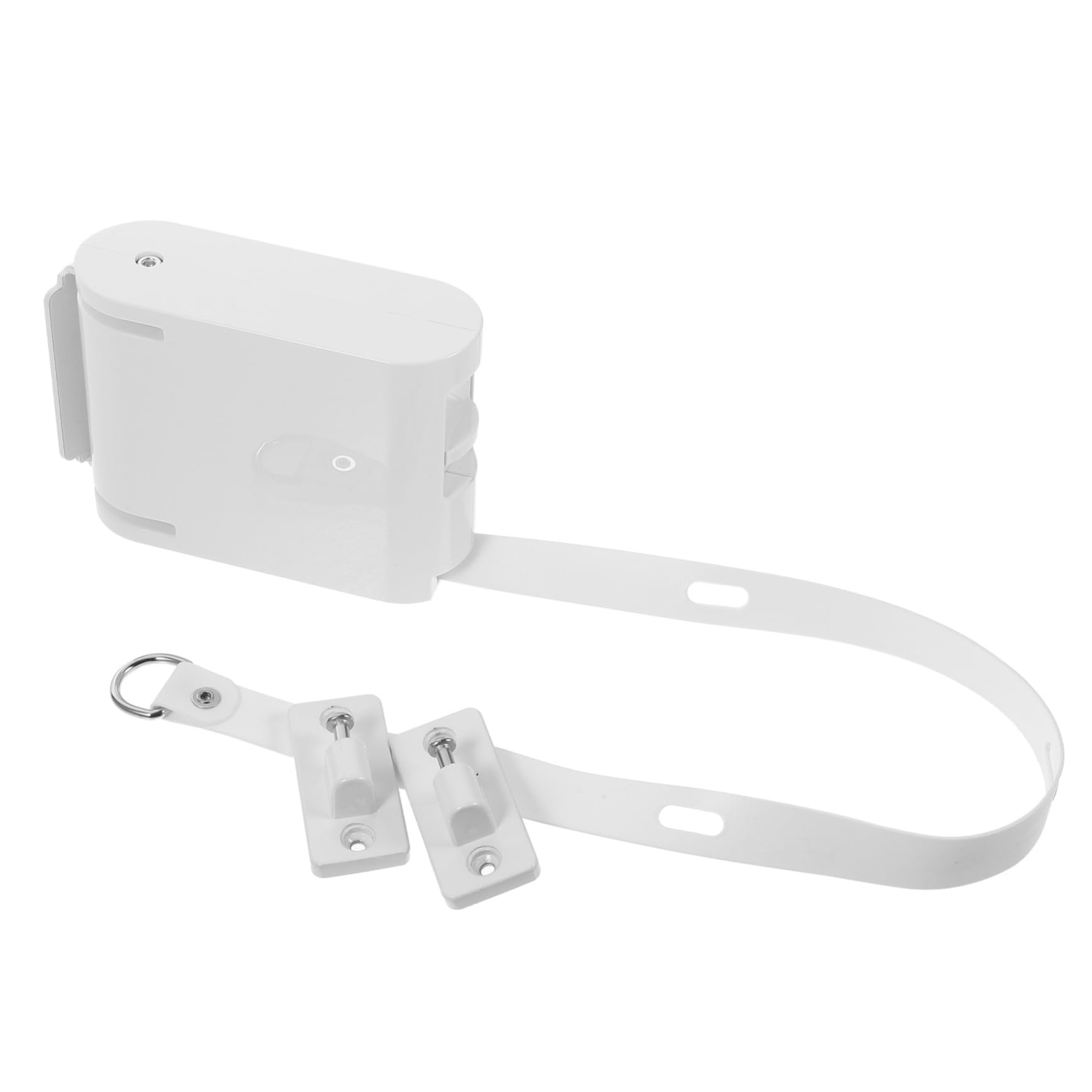 Einziehbare Wäscheleine für Innenbereich und Camping, Weiß | Abs und Tpu, Verstellbare Länge, für Kleidung und Decken, Vielseitige Trocknung