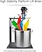Power Mixer Pneumatic Agitator Clamp-On Drum Agitator Industrial-Grade Pneumatic Shaker Paint Stirring Tool，5 Gallon Pneumatic Paint Mixer with Stand, 2600 Air Agitator Machine, Adjustable H